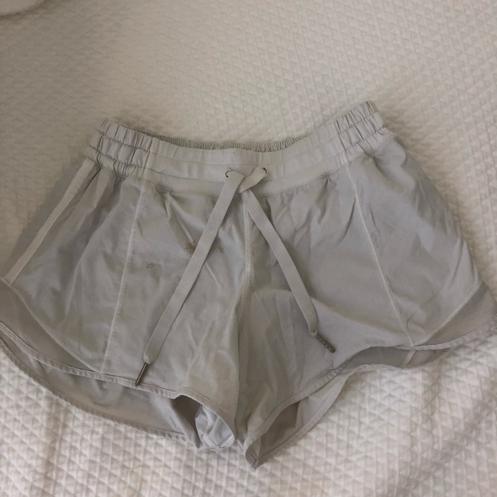 Lulemon White Shorts